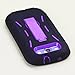 DragonPad BLACK/PURPLE Armor 3 IN 1 High Impact Combo Hard Soft Gel Case Stand For Samsung Galaxy S3 SIII I9300