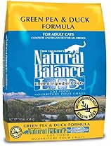 Natural Balance L.I.D. Limited Ingredient Diets Green Pea & Duck Formula Dry Cat Food, 10-Pound
