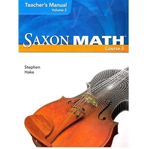 Vol. 2: Teacher Manual (Course 1 2 3) Various and Saxpub