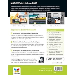 MAGIX Video deluxe 2016: Das Buch zur Software. Schritt für Schritt zum perfekten Video - für alle