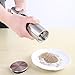 Salt & Pepper Grinder Set - 2 in 1 Combo Stainless Steel Mill - Dual Action Adjustable Tool Built to Last by BruArcher