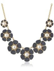 kate spade new york "Park Floral" Graduated Necklace, 18"