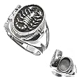 Sterling Silver Ring - Scorpio - Size: 6-10