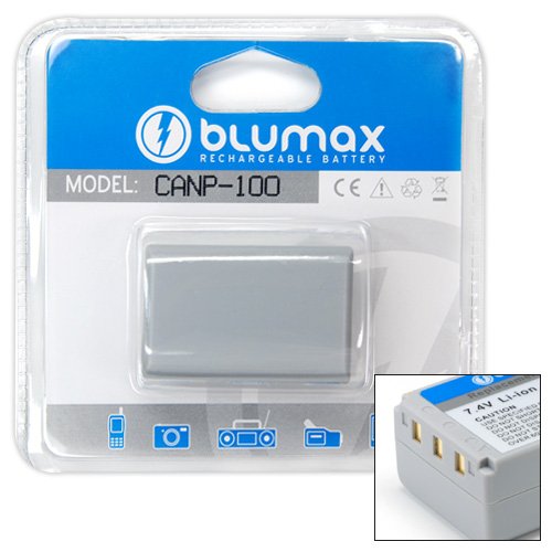 Blumax Li-Ion Ersatzakku f&uuml;r Casio NP-100 (3,6 V, 1900 mAh) Preisvergleich