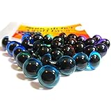 15-Pair Craft Eyes Pack 12mm in Sky Blue, Purple, Blue, Green, Brown