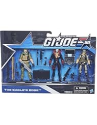 Toy: G.I. Joe, 50th Anniversary Action Figures, The Eagles Edge (Leatherneck, Destro, and General Clayton "Hawk" Abernathy), 3-Pack, 3.75 Inches - Hasbro