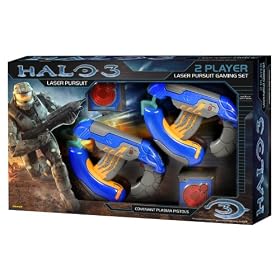 Jasman HALO 3 Covenant Plasma Pistol Laser Pursuit Gaming 2 Players Set