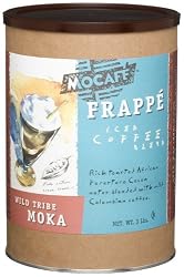 MOCAFE Frappe Wild Tribe Moka, Ice Blended Coffee, 3-Pound Tin