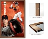 Bronze Framed San Francisco Giants Buster Posey Poster 5713