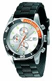Emporio Armani Watches-Emporio Armani Sport Chronograph Strap Silver Dial Men's Watch #AR5856