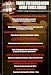 Chuck Norris Badass Poster ~ Things You Should Know About Chuck Norris ~ "If Chuck Norris Is Late, Then Time Better Slow The F*** Down." + 15 more Chuck jokes ~ 22x34"