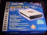 Mad Dog MegaStor 7 in 1 Dual Layer 8X DVD+R+RW