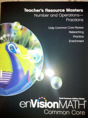 enVisionMATH teacher's Resource Masters, Grade 5: Number and Operations - Fractions
