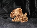 Ganz 4 Halloween Soft Spot Brown Pup With Hat Plush Toy