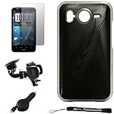 Premium Metallic Black Design Cover / Snap On Crystal Protective Hard Chrom ....