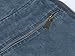 Mrignt Mens Casual Loose Fit Multi-Pockets Zipper Denim Vest Jackets