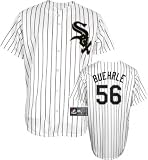Mark Buehrle Jersey: Adult 2010 Majestic Home Pinstripe Replica #56 Chicago White Sox Jersey