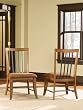 Valencia "Warm Brown" & "Gunmetal Charcoal" Dining Side Chair, 18-3/4" Seat Height - 2 pcs in 1 carton By Powell Furniture