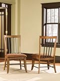 Valencia Warm Brown Gunmetal Charcoal Dining Side Chair 18-34 Seat Height - 2 pcs in 1 carton By Powell Furniture