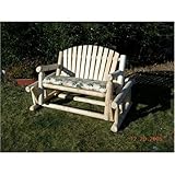 IMAGE OF Rustic Cedar Log Style Glider