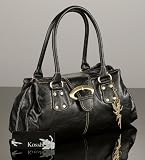 Weltneuheit: Luxus Handtasche von Kossberg in schwarz, Modell: Rondarion
