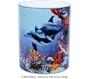 Dolphin WASTEBASKET Trash Can Bathroom Home decor