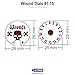 LITKO #1-15 Wound Dials Compatible with Warhammer: Age of Sigmar 1st & 2nd Edition (Magnetic Assembly)