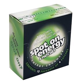 Spot On Energy Patches 4-Count Packages 12-Count