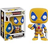 POP Marvel Deadpool,  Yellow / Blue (Amazon Exclusive)