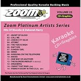 Zoom Karaoke CD+G - Platinum Artists 23: Blondie & Deborah Harry