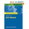 K�nigs Erl�uterungen: Textanalyse und Interpretation zu Fontane. Effi Briest. Alle erforderlichen Infos f�r Abitur, Matura, Klausur und Referat plus Musteraufgaben mit L�sungen