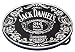 J16 Jack Daniels Oval Whiskey Belt Buckle JD