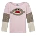 Infant Girls' Morfs Sock Sleeve Cheeky Monkey - Light Pink