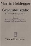 Ph�nomenologische Interpretation von Kants Kritik der reinen Vernunft