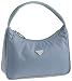 Prada Women's MV515 Nylon Handbag, Blue
