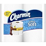 Charmin Ultra Soft Toilet Paper, Mega Roll, 24 Count