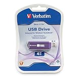 Verbatim 96733 Store 'n' Go 4GB USB Flash Drive (Purple)