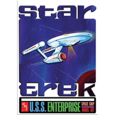 AMT Star Trek USS Enterprise NCC-1701 1/650 Scale Special Tin-image