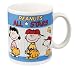 Vandor 85164 Ceramic Mugs Peanuts All Stars, Blue, 12-Ounce