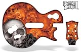 Guitar Hero 3 Faceplate Skin Xbox 360 Ps3 Skulls Orange