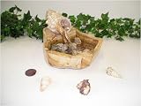 Neptune Trapezium Fountain - Polished Tobago Rock