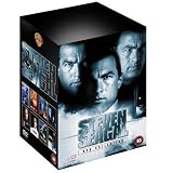 The Steven Seagal DVD Legacy (8 Disc Box Set) [1988] / Region 2 PAL European Edition DVD / Language: English / Subtitles: English / Actors: Steven Seagal, Jerry Orbach, Kurt Russell, Harry Dean Stanton, Sharon Stone / Number of discs: 8 / Run Time: 786 minutes / Includes: NICO (aka ABOVE THE LAW), OUT FOR JUSTICE, UNDER SIEGE, UNDER SIEGE 2, THE GLIMMER MAN, EXECUTIVE DECISION, FIRE DOWN BELOW, and EXIT WOUNDS