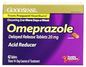 Good Sense Omeprazole Delayed Release, Acid Reducer Tablets 20 mg, 84 Count