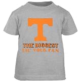 Tennessee Volunteers Ash Infant Biggest Lil' Fan T-shirt