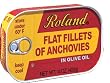 Roland Anchovy Fillets In Olive Oil, 14-Ounce Can (Pack of 2)