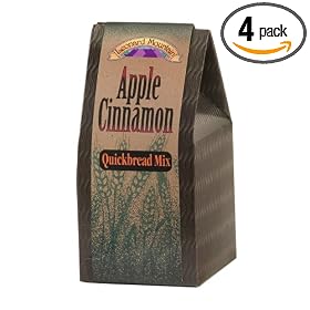 Leonard Mountain Apple Cinnamon Quickbread Mix, 15-Ounce Boxes (Pack of 4)