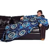 Northwest Company Adult Comfy Throw with Sleeves, United States Air Force