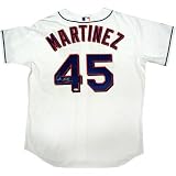Pedro Martinez New York Mets Autographed Authentic Home White Mets Jersey- Autographed on Back Number