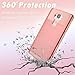 LG G Stylo/LG G4 Stylus (LS770) Case,AnnBay LG G4 Stylus 2in1 Hybrid Heavy Duty Case,Impact Resistant Shock-Absorption Case,Dual Layer Armor Full-Body Protective Case for LG G Stylo(Rose Gold)