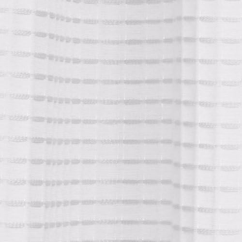 Trendex Home Designs Seasons Window Treatment Panel with Grommets, 54 by 84-Inch, White